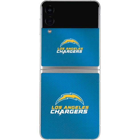 NFL Los Angeles Chargers Team Jersey Galaxy Z Flip4 5G Skin